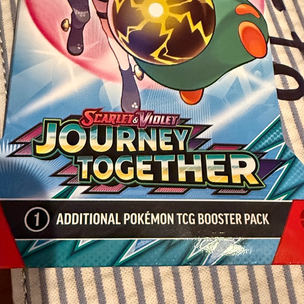 Unopened Pokémon Scarlet & Violet Journey Together Booster Pack - Picture 6 of 6